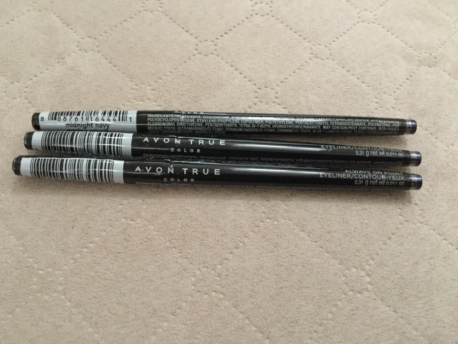 Avon True Color ~ Always On Point Eyeliner ~ MIDNIGHT NAVY ~ Lot of 3 Sealed Avon True Color ~ Always On Point Eyeliner ~ MIDNIGHT NAVY ~ Lot of 3 Sealed