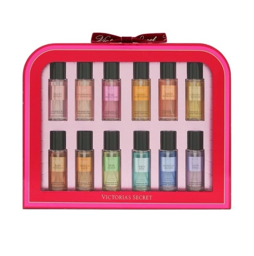 VICTORIA’S SECRET THE ULTIMATE MIST COLLECTION 12-PIECE GIFT SET NIB