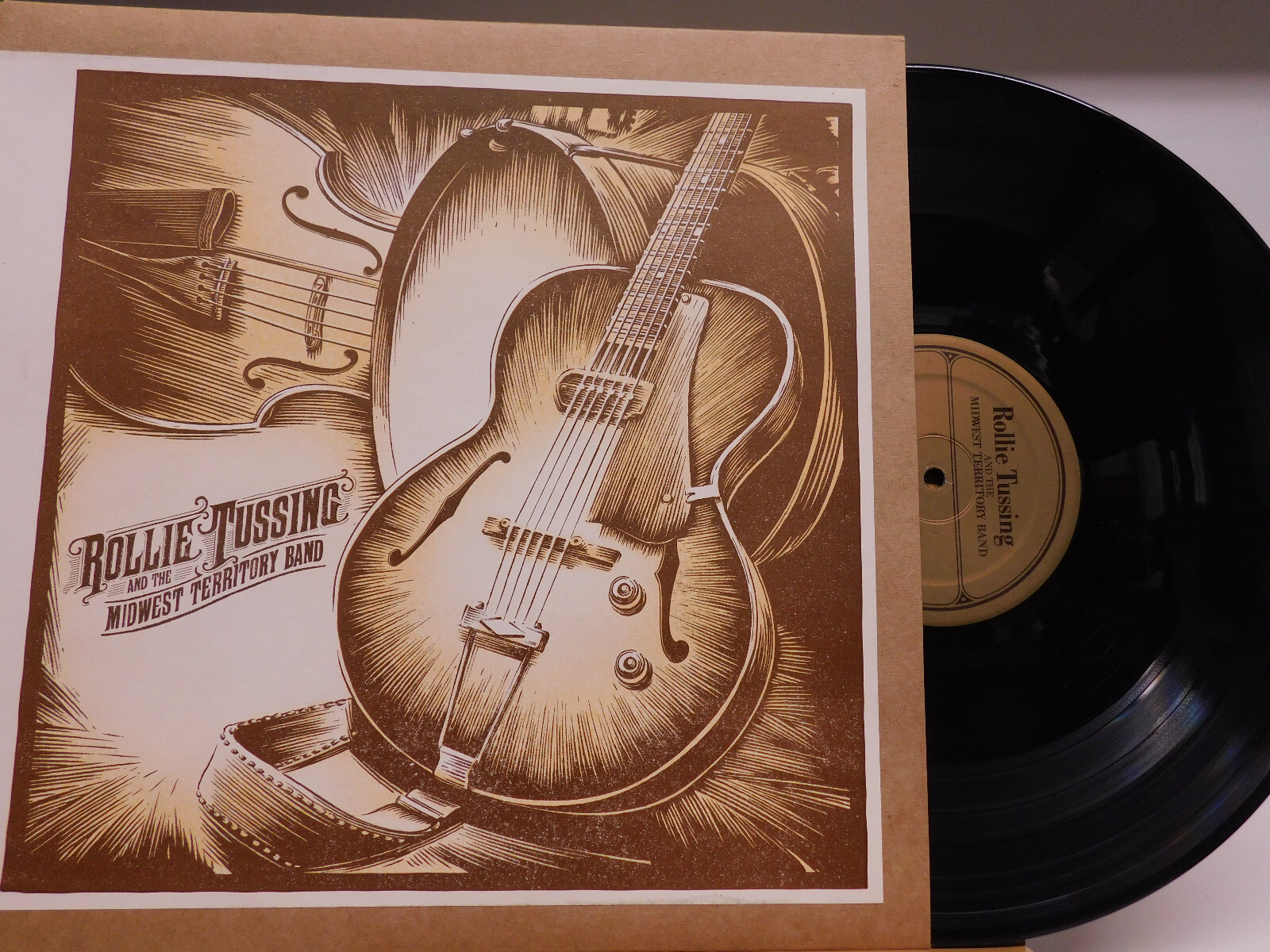 Rollie Tussing and the Midwest Territory Band 2017 mich blues rock psych LP Rollie Tussing and the Midwest Territory Band 2017 mich blues rock psych LP
