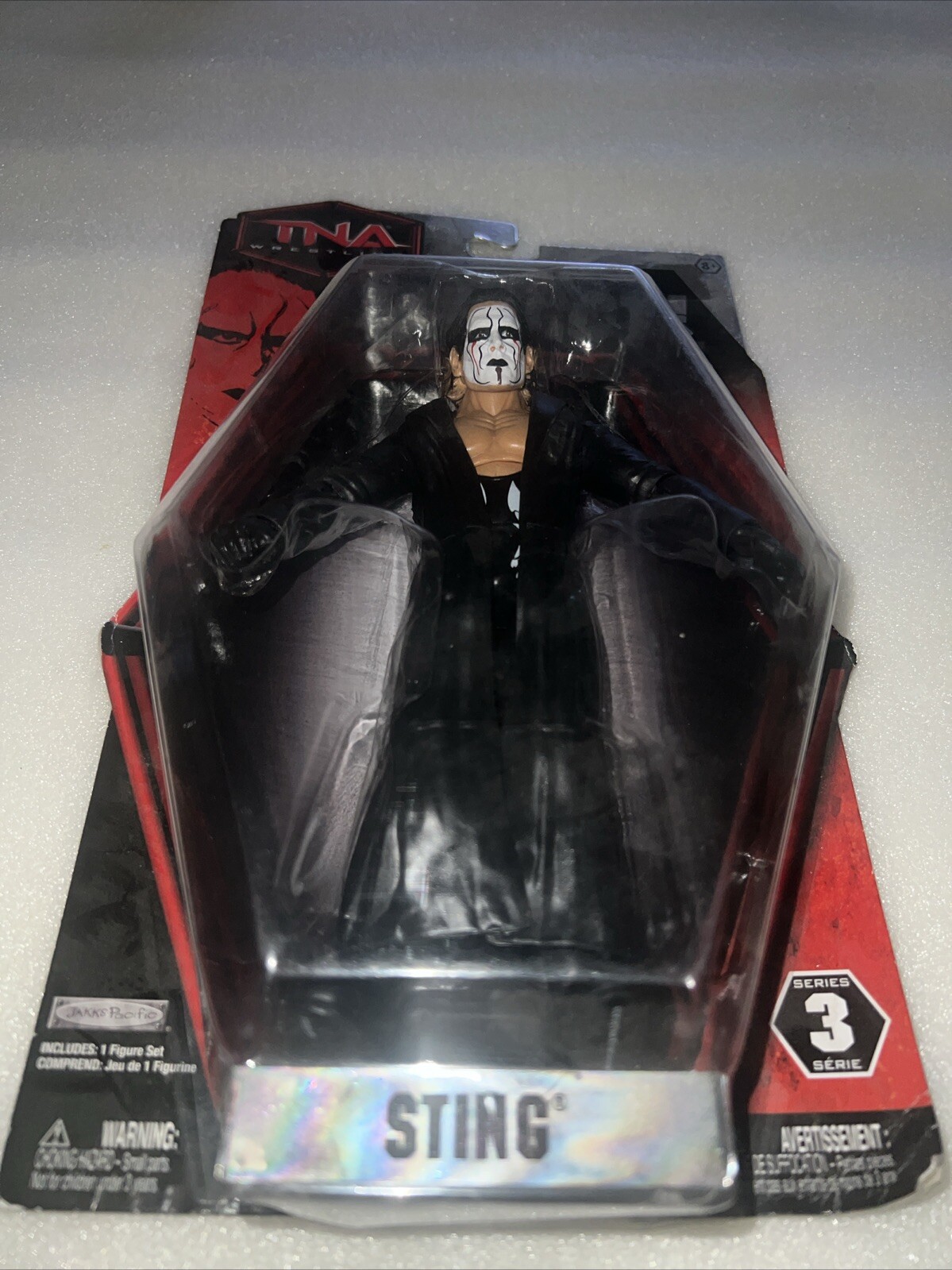 2010 Jakks TNA Wrestling Deluxe Impact Sting Action Figure Rare WWE WCW AEW HTF 2010 Jakks TNA Wrestling Deluxe Impact Sting Action Figure Rare WWE WCW AEW HTF