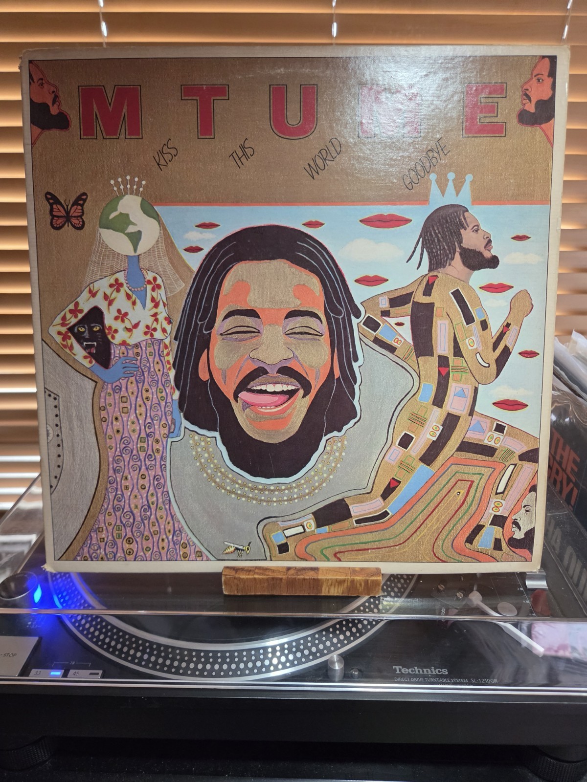 Mtume, Kiss The World Goodbye, 1978 1st Epic, JE-35255, VG+/VG+