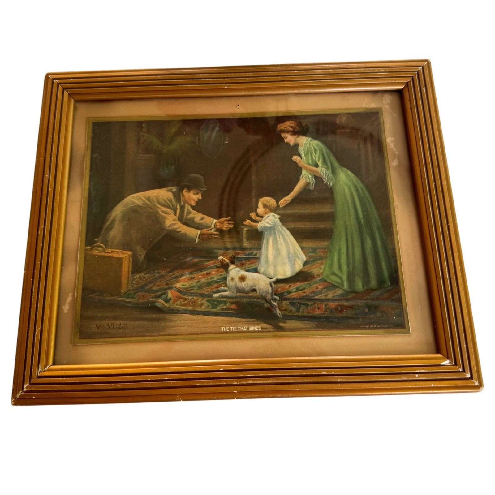 Vintage / Antique Framed Print - \