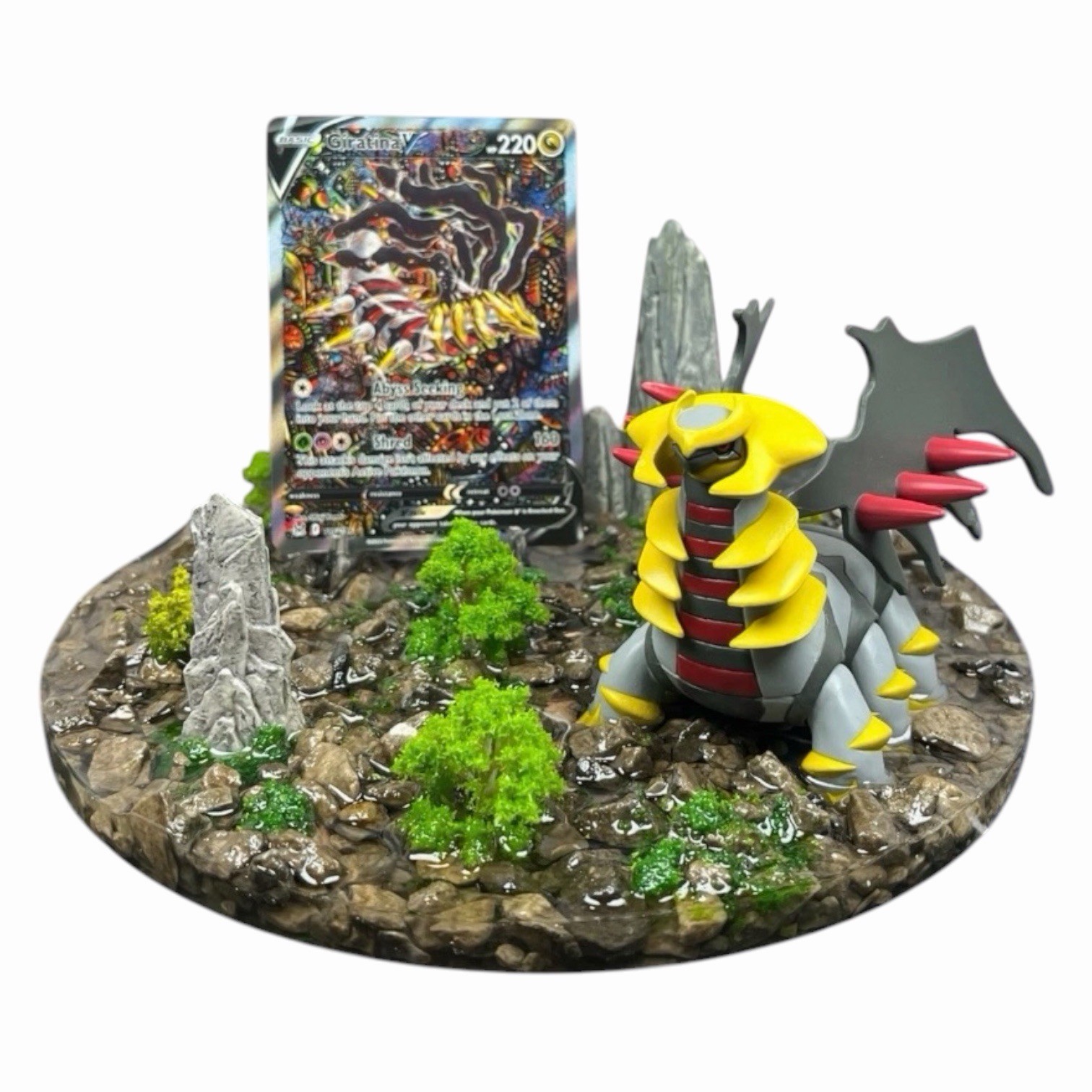 Pokemon Cardholder Stand - You Choose - TCG Custom Gift - Prismatic - Evolution