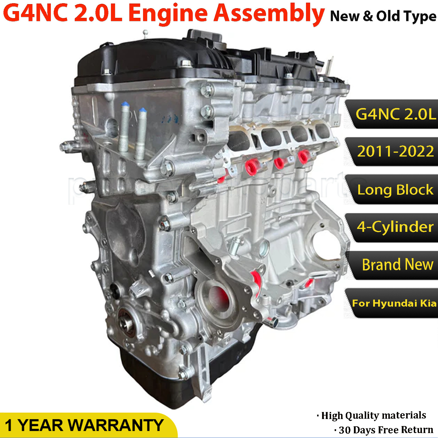 NEW G4NC 2.0L Engine Motor For 2011-2022 Hyundai Elantra Tucson Elantra Kia Soul