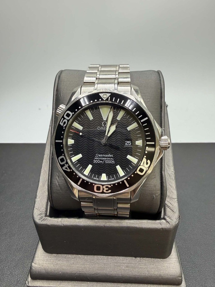 Omega Seamaster Peter Blake 300M Professional watch Black Dial 41MM Quartz T 992