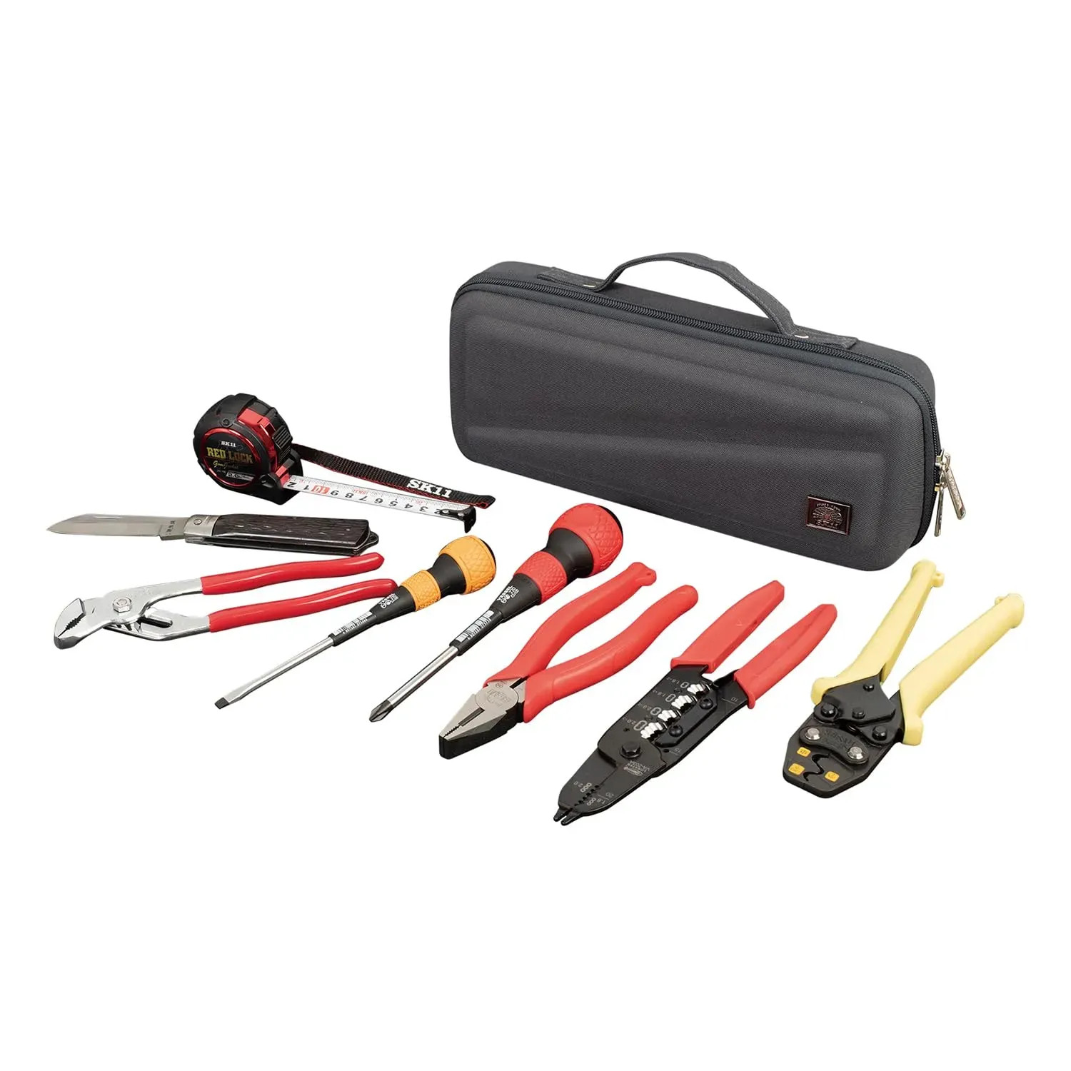 Japan NEW SK11 Electrician\'s Exam Tool Set 2, 8-Piece, SDK-9TCPG