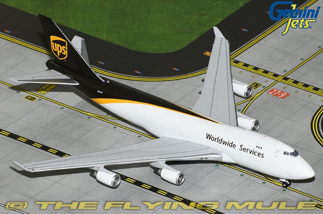 GeminiJets 1:400 747-400F UPS N581UP