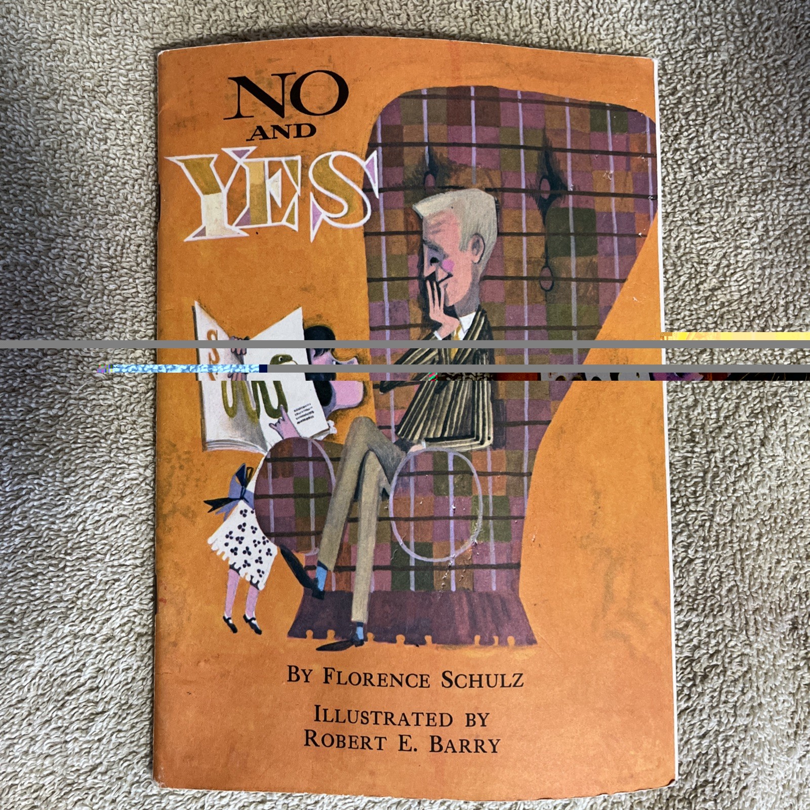 Vintage 1962 No and Yes Florence Schulz Robert Barry Children Christian Church