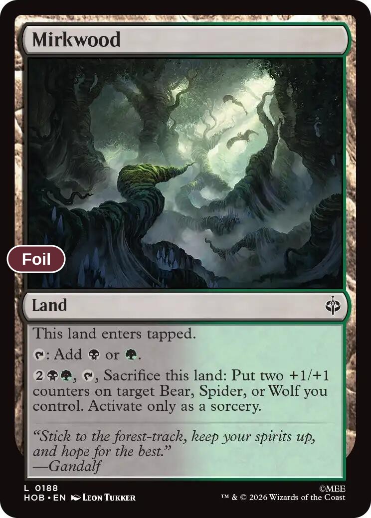Mirkwood (FOIL) (NM) | [HOB - 188] MTG