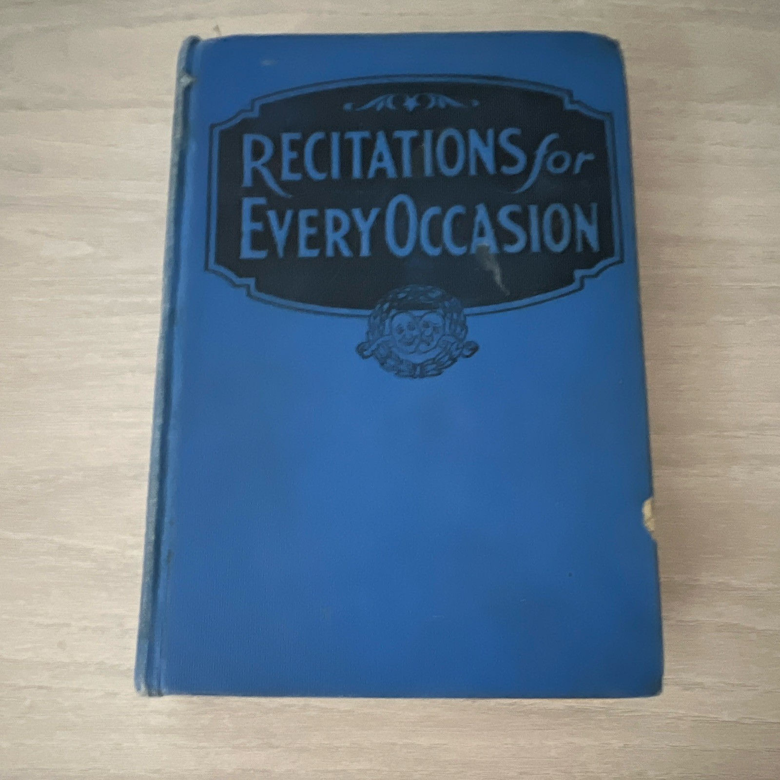 Shrewsbury Publishing Co. Recitations for Every Occasion HC 1926 Vintage Poetry