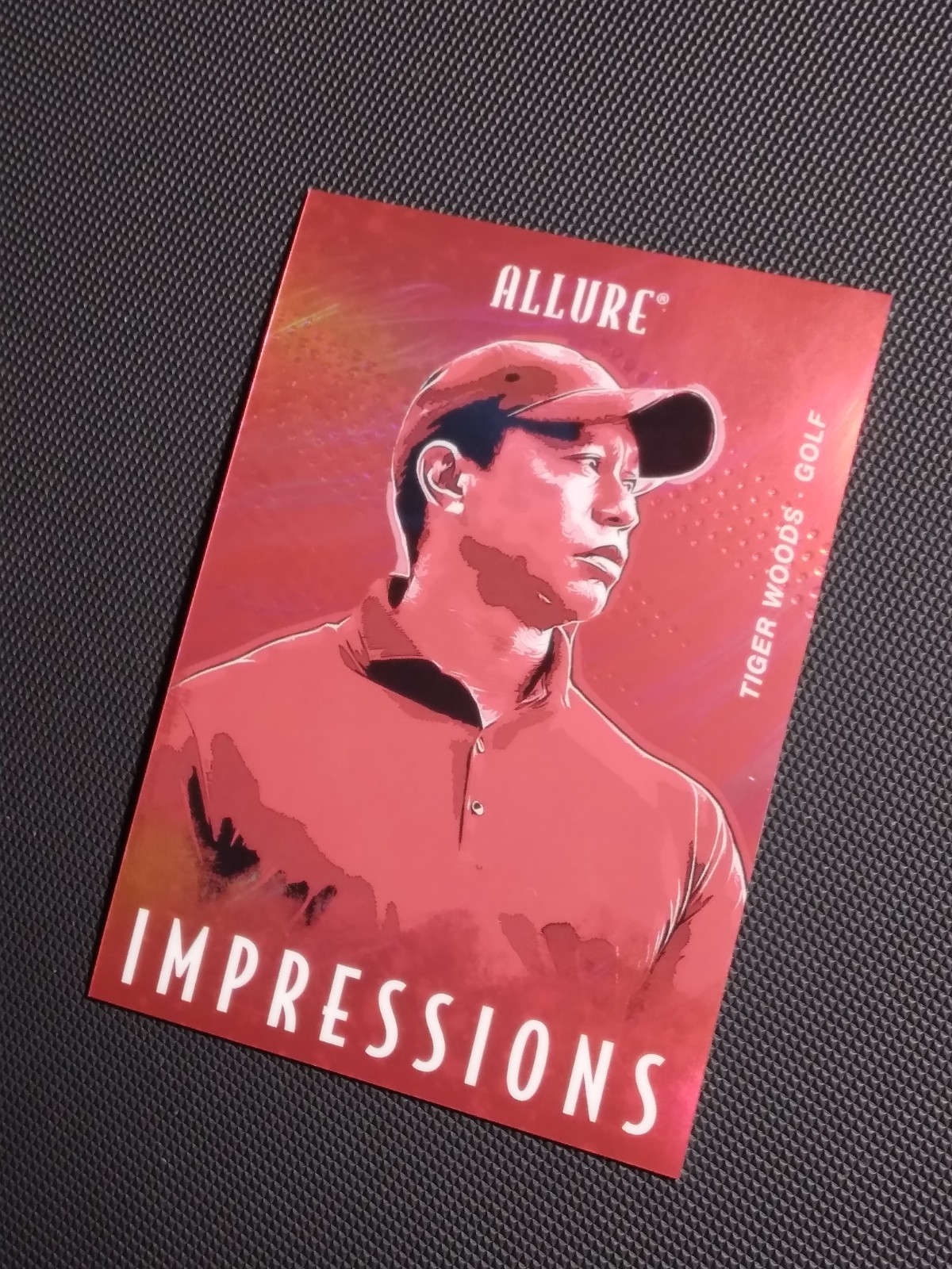 2025 Upper Deck Allure SE Tiger Woods Impressions