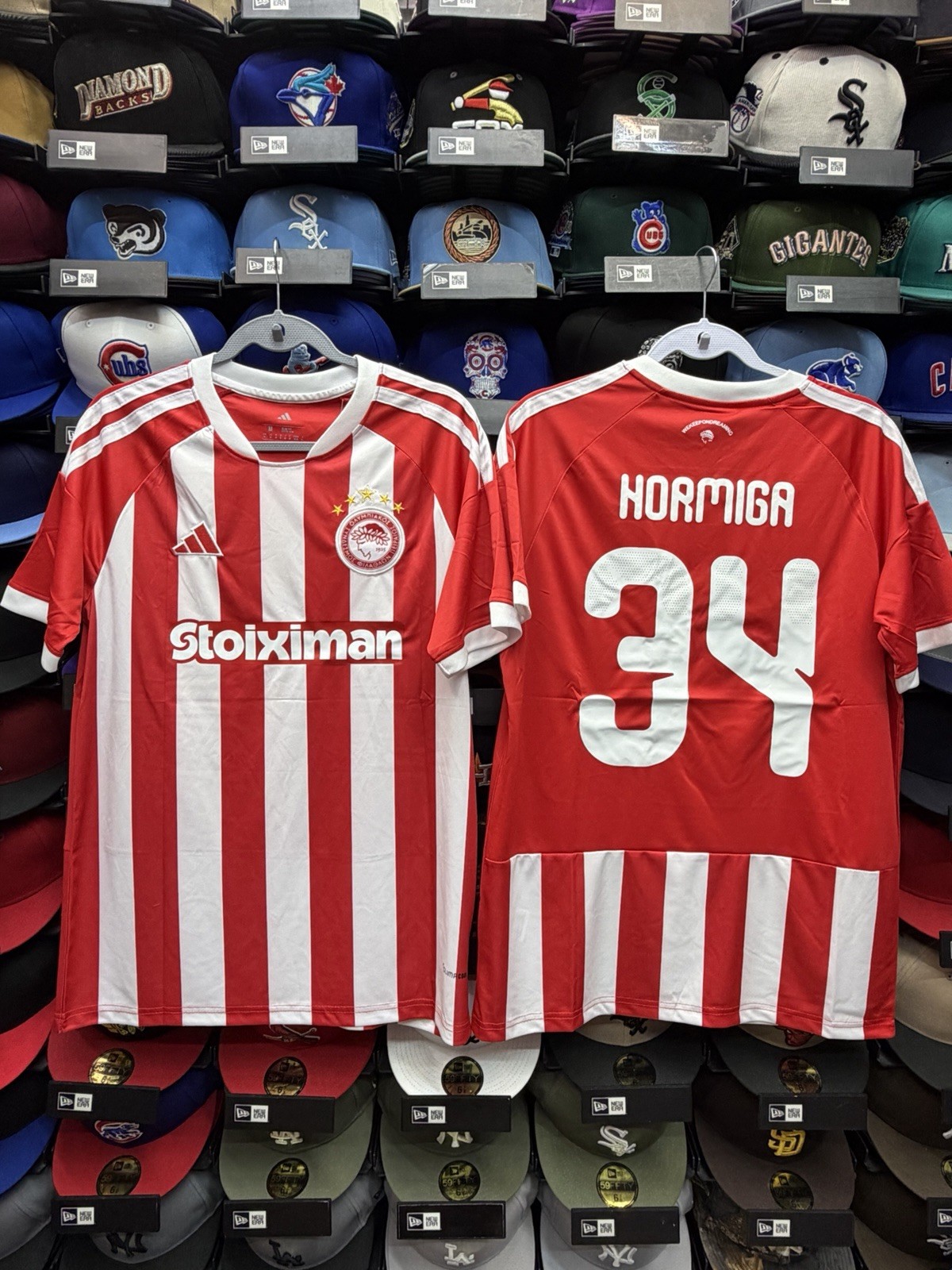 Olympiacos Hormiga Gonzalez 2026/27 Home Red Jersey 