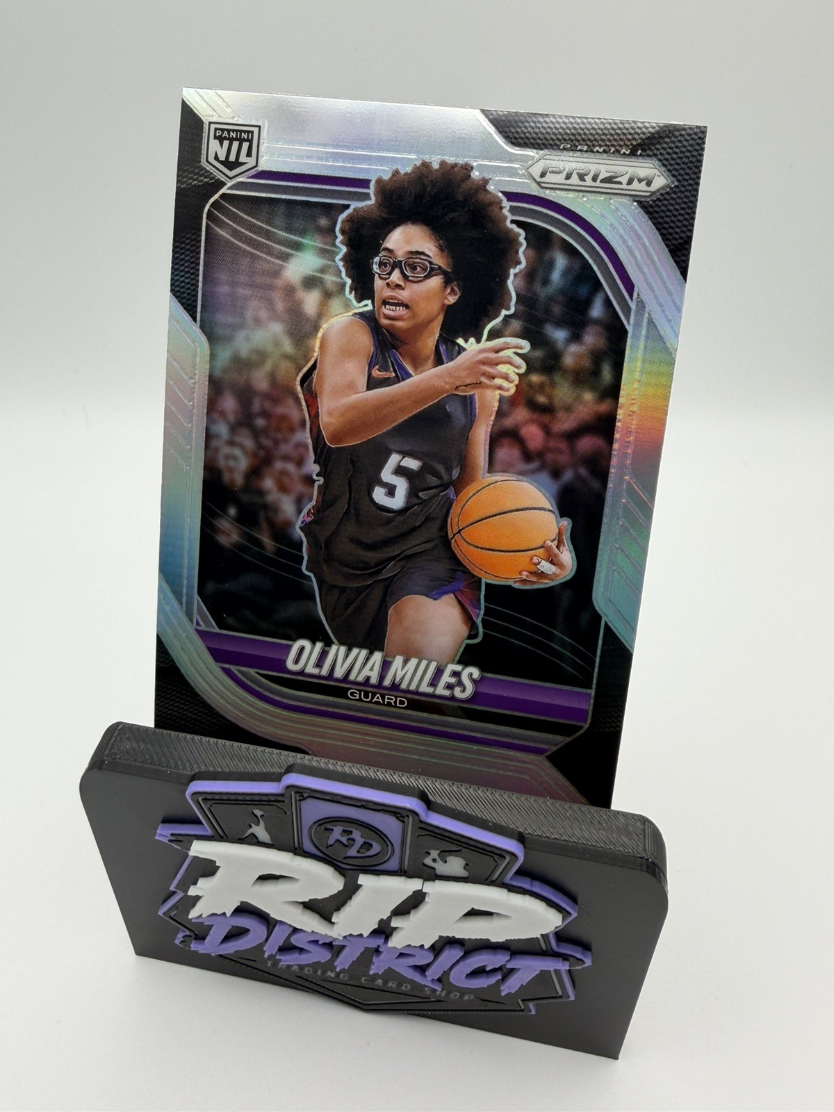 2025-26 Panini Prizm Basketball Olivia Miles Silver Prizm #123