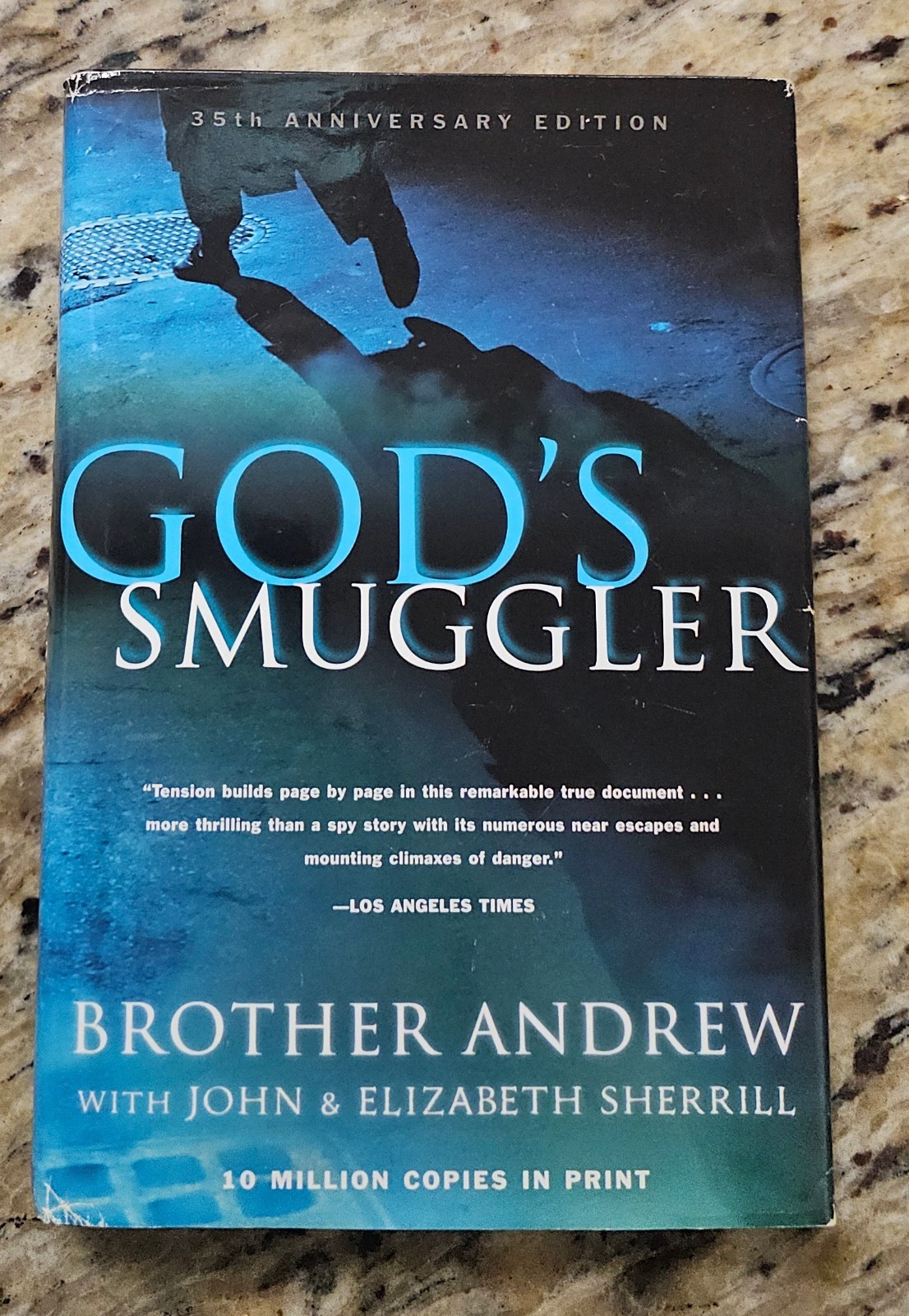 God\'s Smuggler by Brother Andrew *signed* 2001 HCDJ 35th Anniv Edition Hardcover