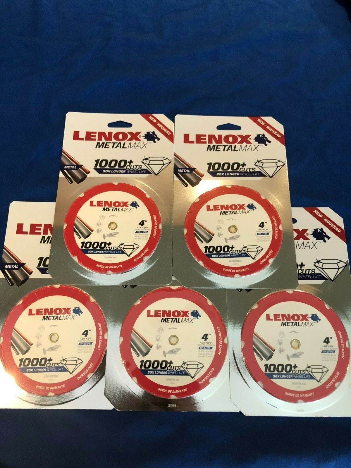 Lenox Tools 1972919 METALMAX Diamond Edge Cutoff Wheel, 4\ Lenox Tools 1972919 METALMAX Diamond Edge Cutoff Wheel, 4\