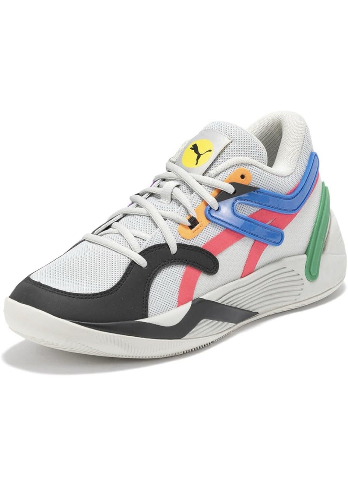 PUMA Men\'s TRC Blaze Court Basketball Sneakers Gray 376582-09 Sz 11 New