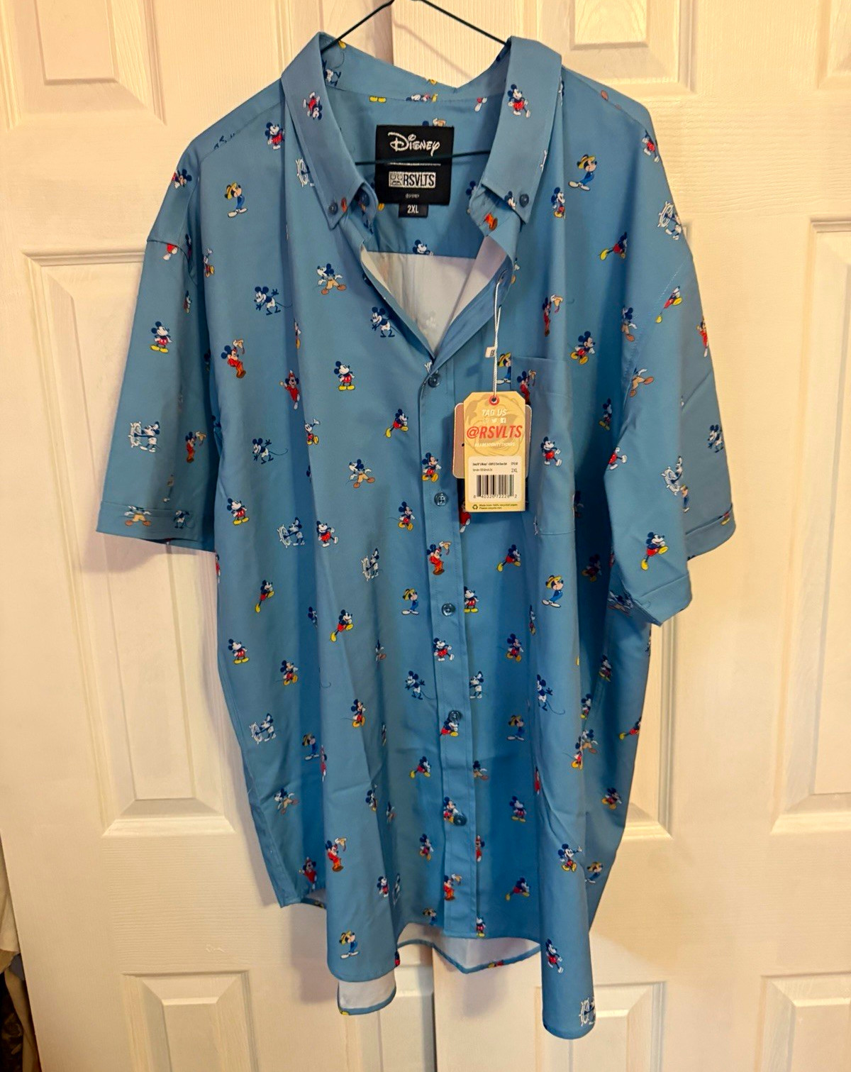 RSVLTS Disney Men’s 2XL NWT Disney 100 Mickey Mouse “Lil Mickeys” RSVLTS Disney Men’s 2XL NWT Disney 100 Mickey Mouse “Lil Mickeys”