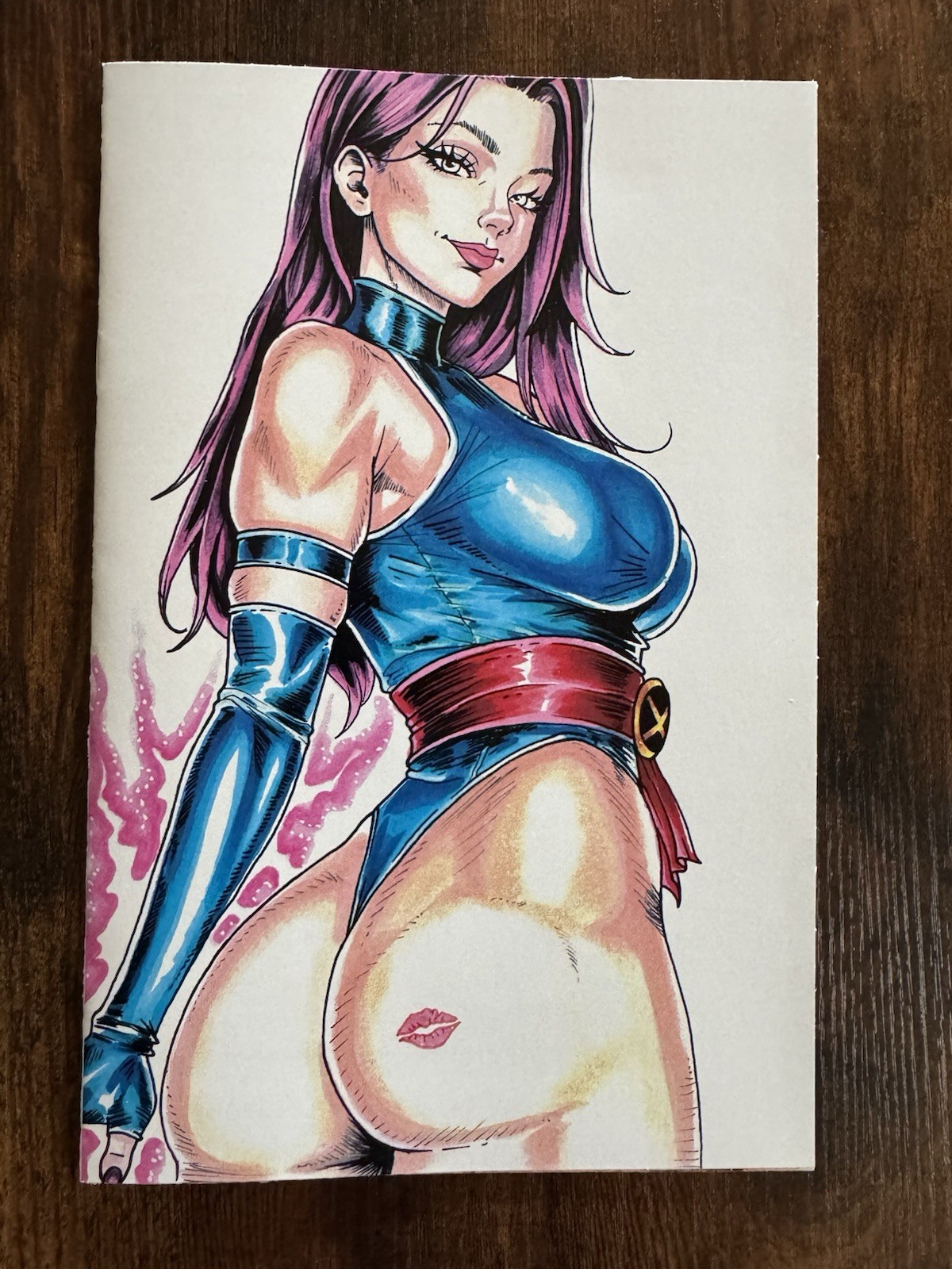 PSYLOCKE Risqué Blush Ink Studios Harper Issue #4 Virgin Exclusive Limit 50 PSYLOCKE Risqué Blush Ink Studios Harper Issue #4 Virgin Exclusive Limit 50