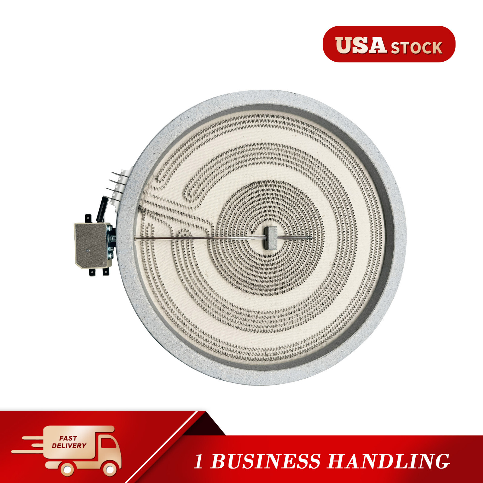 WB30T10155 Range Radiant Heat Surface Element Burner for GE 1474212 (HL-83A3)