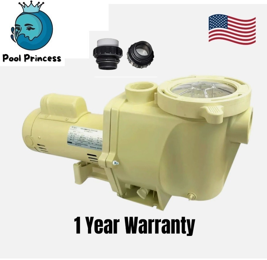 011515 WhisperFlo High Performance 2HP Pool Pump replacement PC&G-Nidec