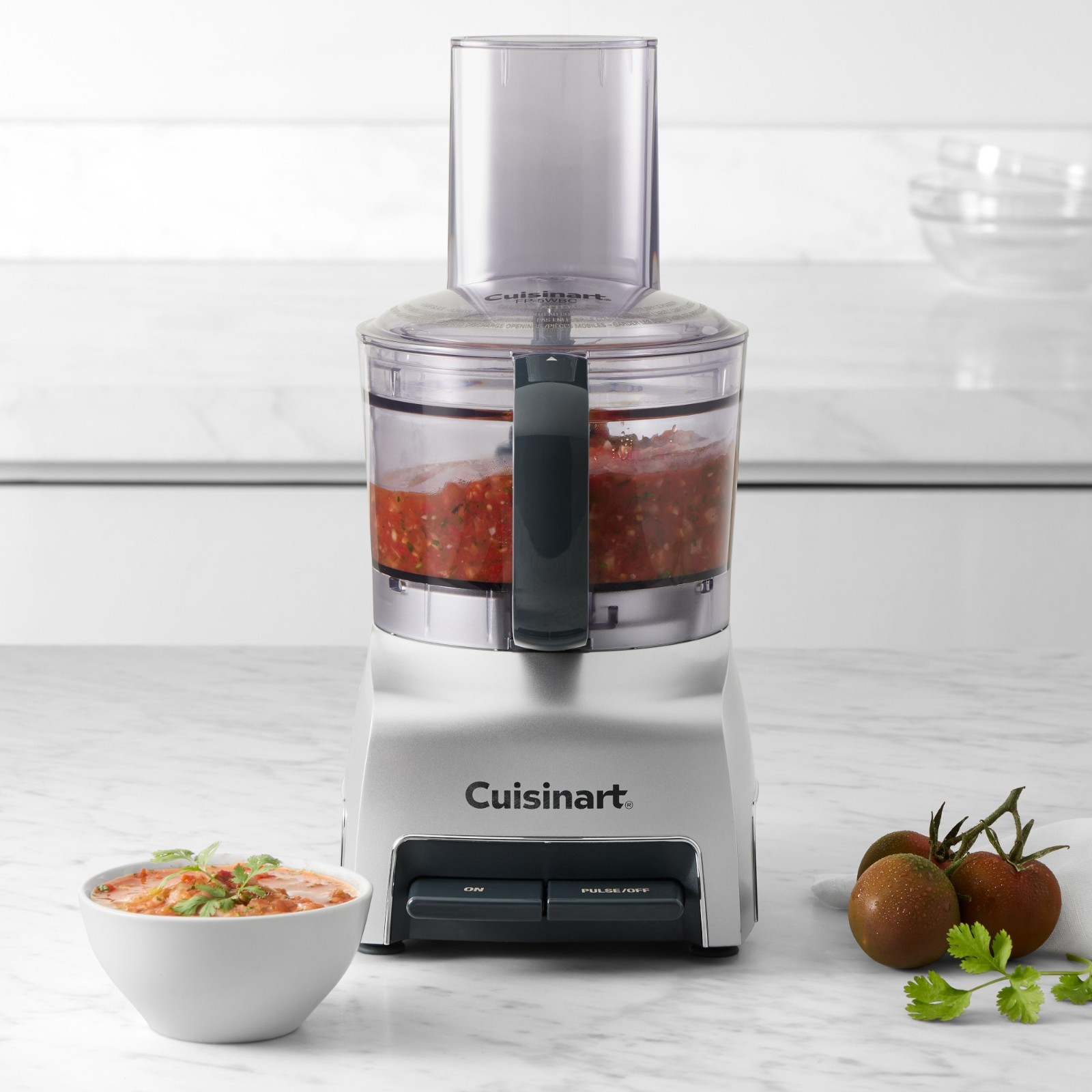 Cuisinart 5 Cup Elemental Food Processor Chopper Grinder Silver Compact Cuisinart 5 Cup Elemental Food Processor Chopper Grinder Silver Compact