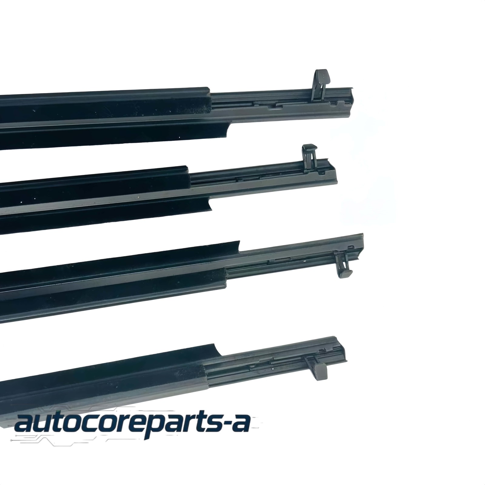 New 4PCS Window Weatherstrip Seal Belt Moulding For Toyota 4Runner 2010-2021