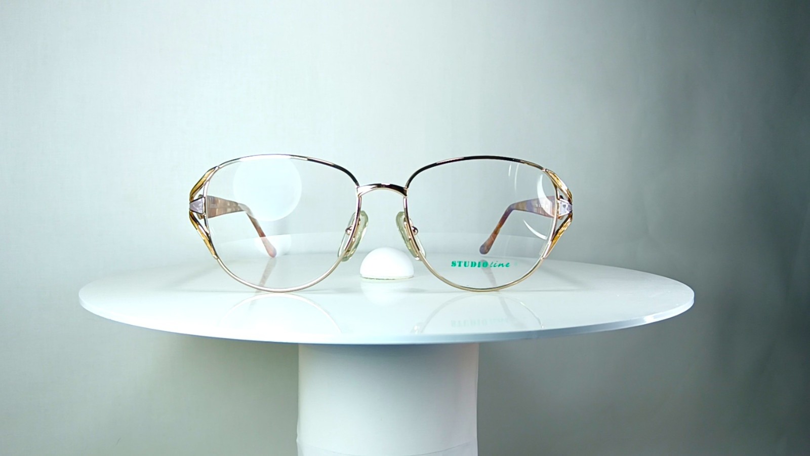 Eyeglasses STUDIO LINE Gold plated frames New Old Stock iconic vintage 