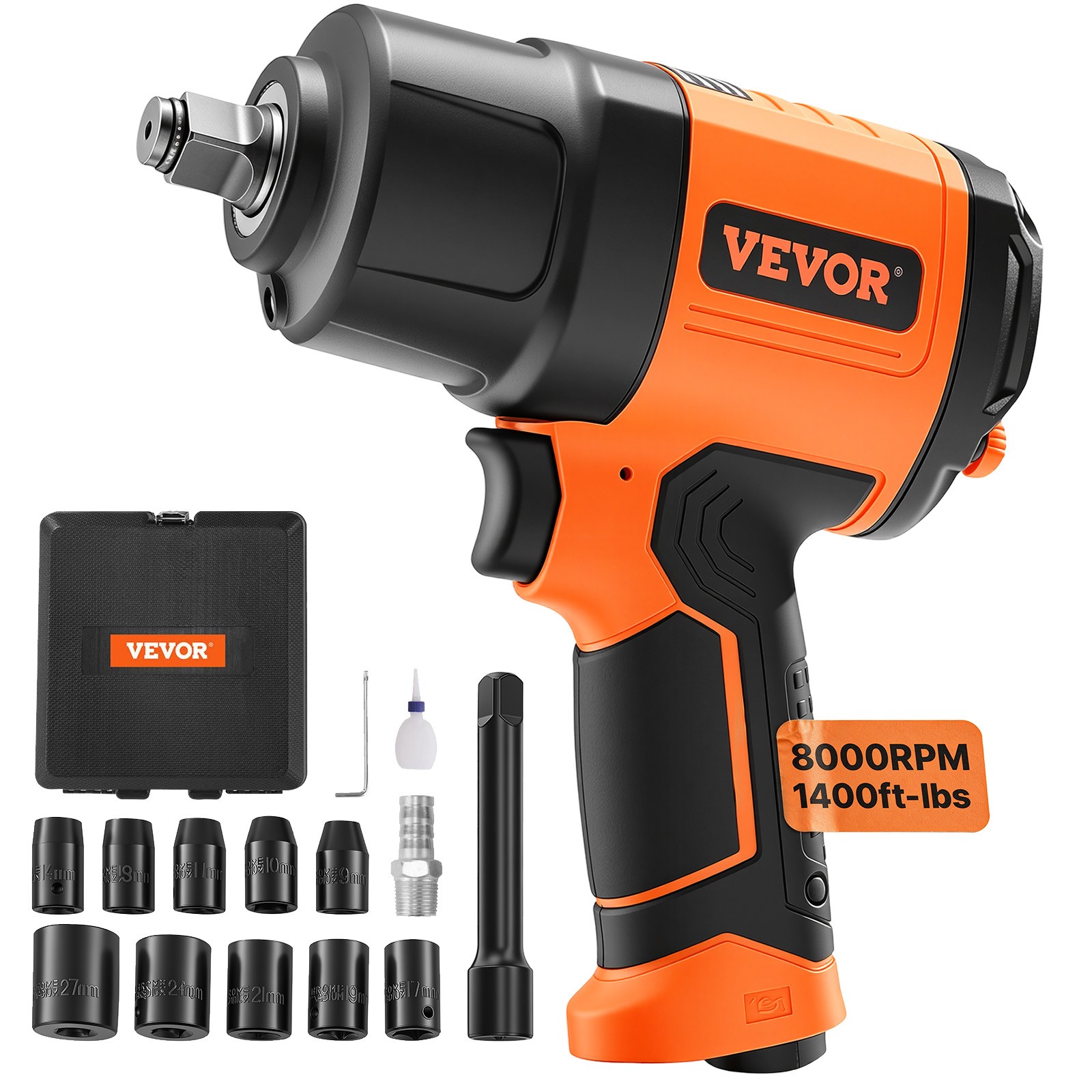 VEVOR Air Impact Wrench 1/2\