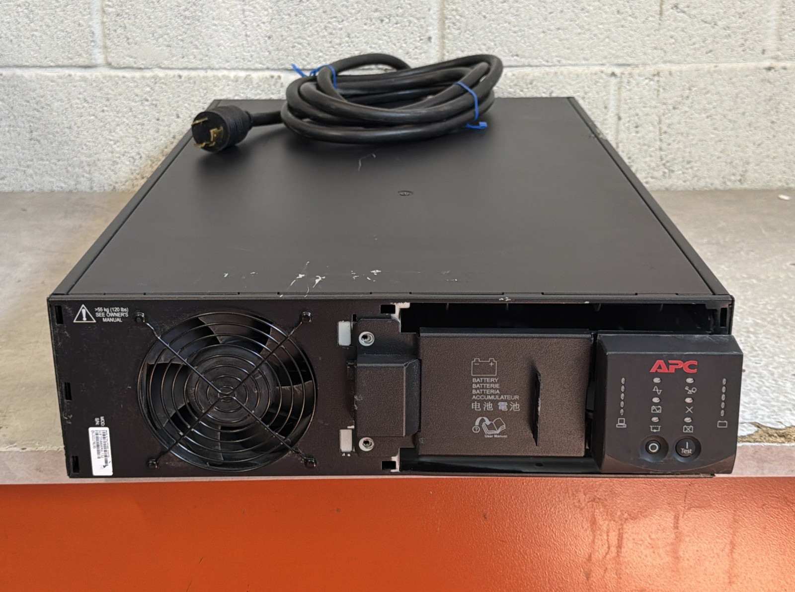 APC Smart-UPS SURTD5000RMXLT3U 5000VA 3500W 3U 208V w /AP9631 - No Batteries