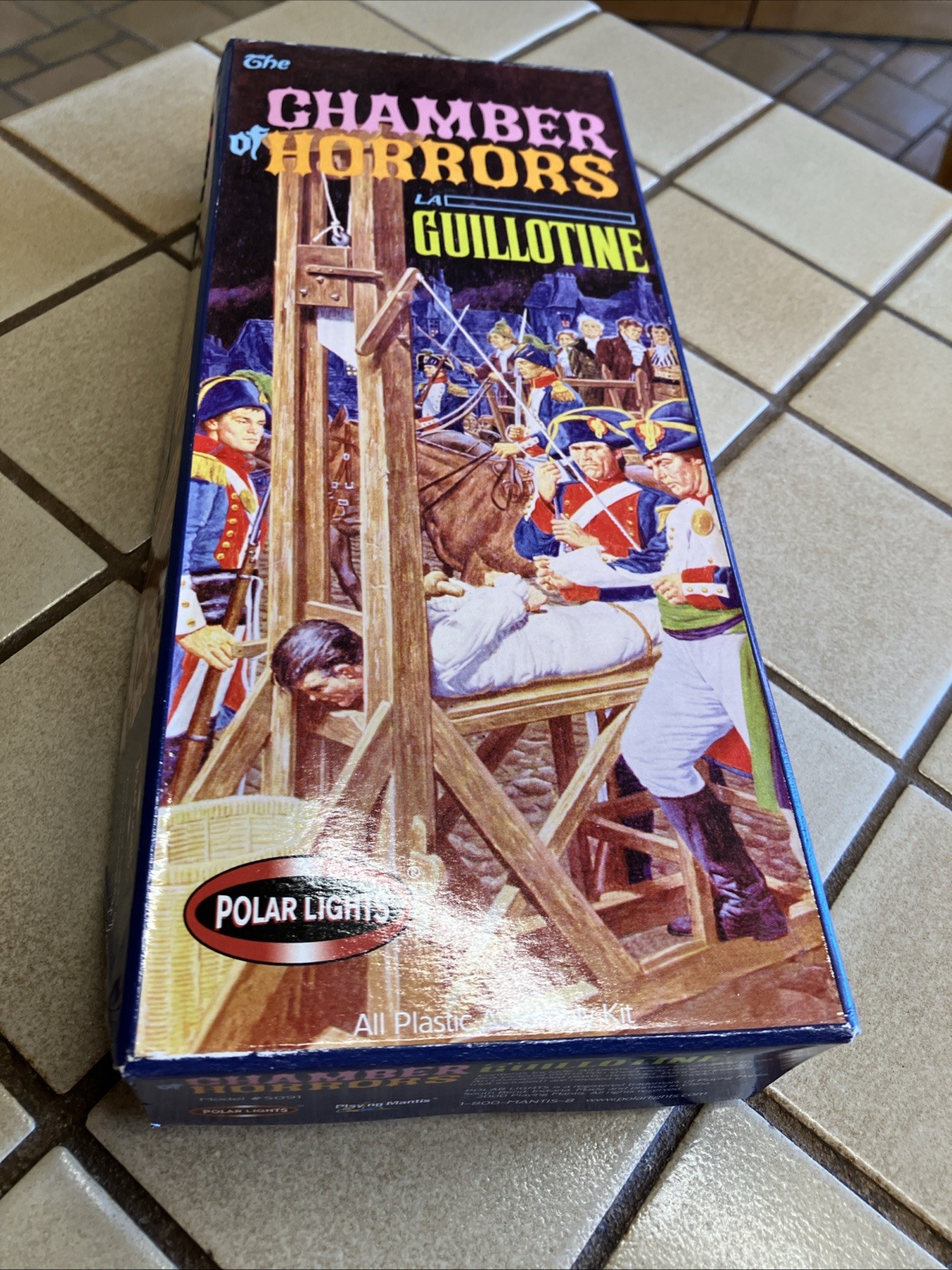 Polar Lights The Chamber of Horrors La Guillotine Model Kit 5091 NEW IN OPEN BOX