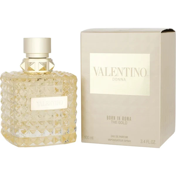 Valentino Born in Roma The Gold Donna 3.4 oz 100ml EDP Women New Sealed