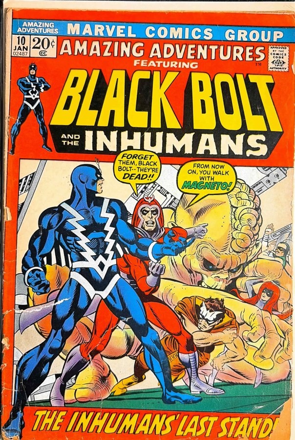 Amazing Adventures #10 (1972) Marvel First Printing Magneto Comic