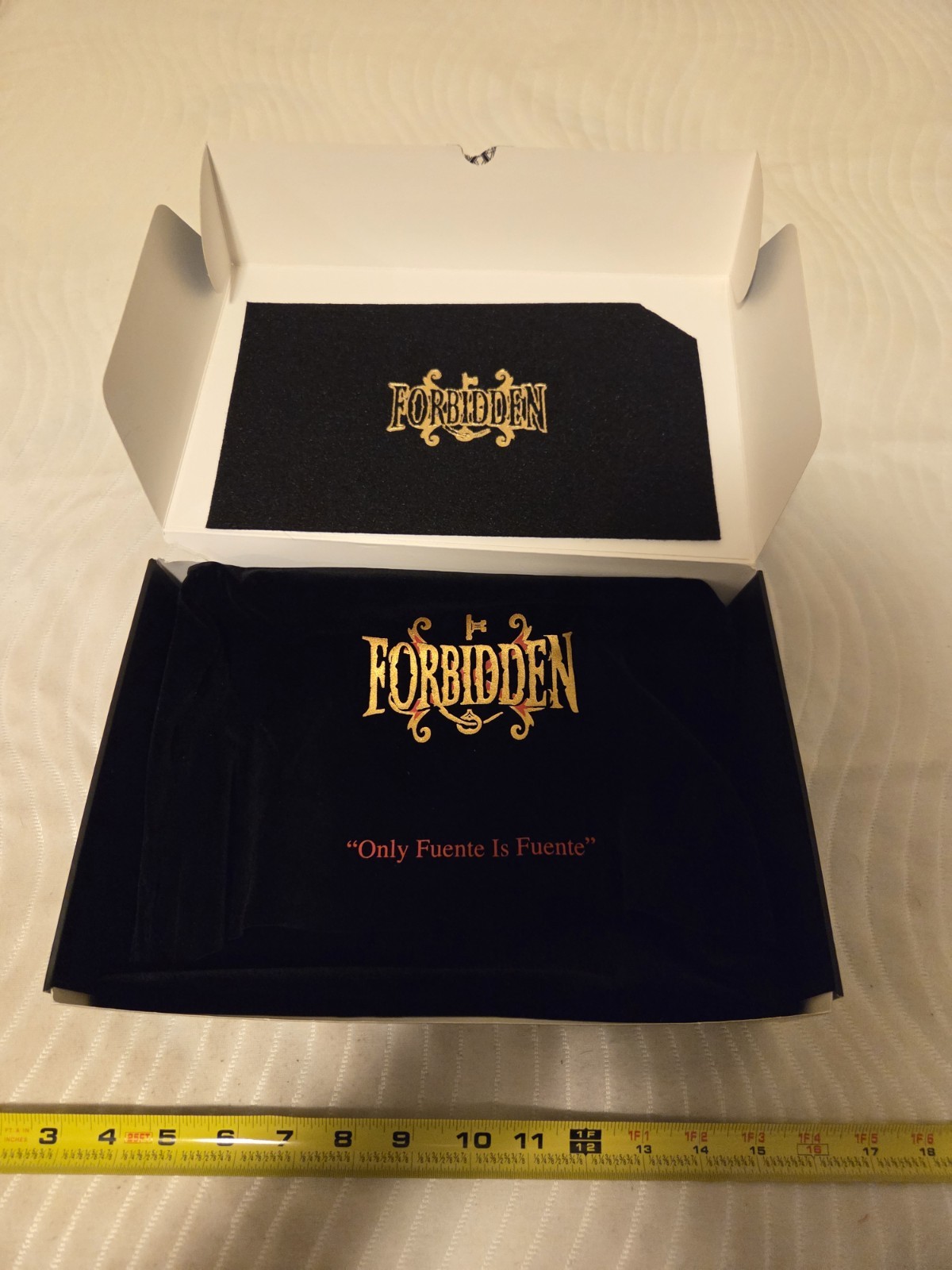 Arturo Fuente Opus X Forbidden Cloth Case And Outer Cardboard Box: New Condition