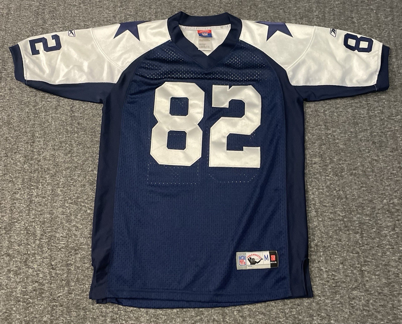 Reebok NFL Throwback Dallas Cowboys Jason Witten #82 Stitched Jersey Youth Sz M