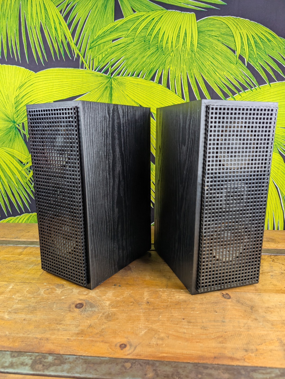 2x Vintage RSC Speaker Research EBS Speakers Pair 70s 80s Box Speakers