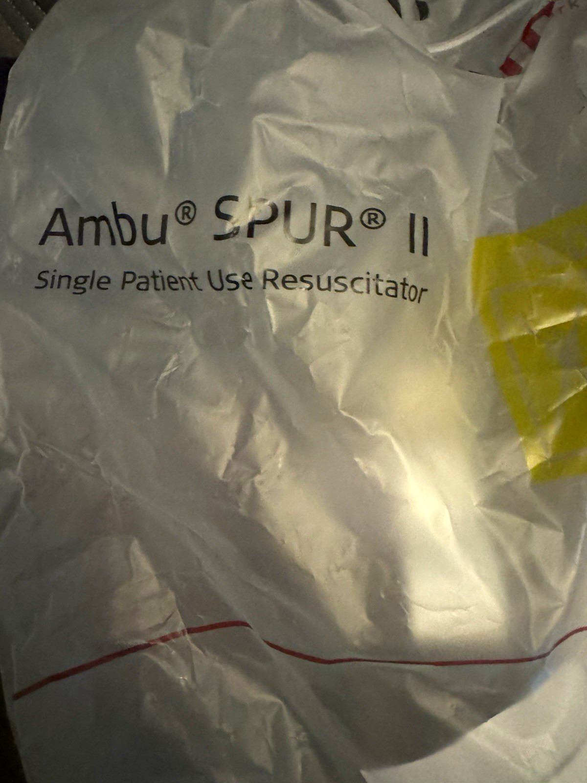 Ambu SPUR II Pediatric Resuscitator Bag-Valve-Mask (BVM) MPN 530213000 Ambu SPUR II Pediatric Resuscitator Bag-Valve-Mask (BVM) MPN 530213000