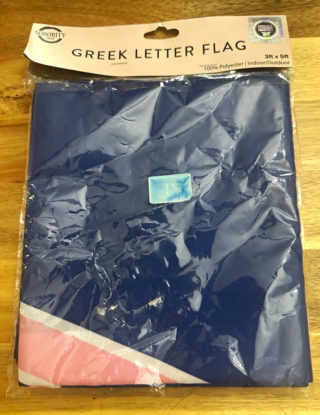Sorority Shop DELTA GAMMA Flag 3 ft x 5 ft 100% Polyester Two Color Design