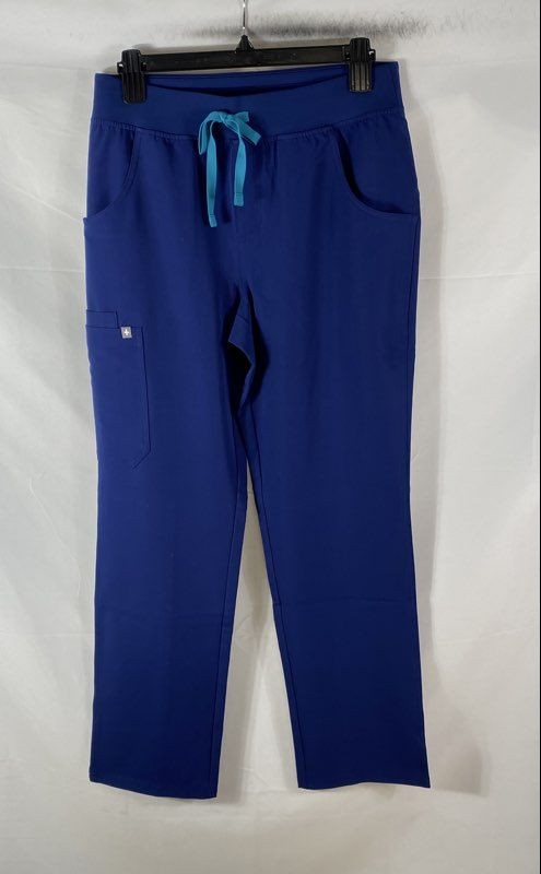 FIGS Women\'s Royal Blue Kade Cargo Scrub Pants NWT Technical Sz SR
