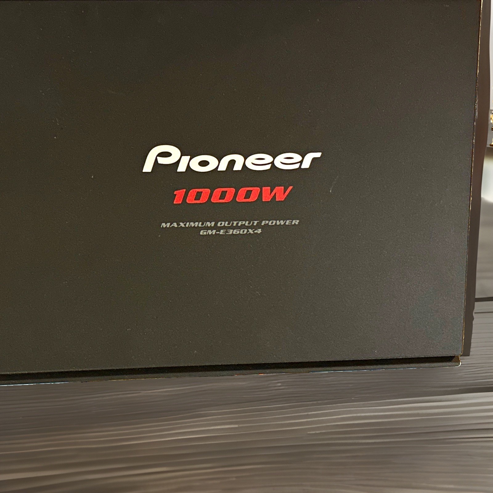 Pioneer GM-E360X4 1000W 4-Channel Car Audio Amplifier GM Series