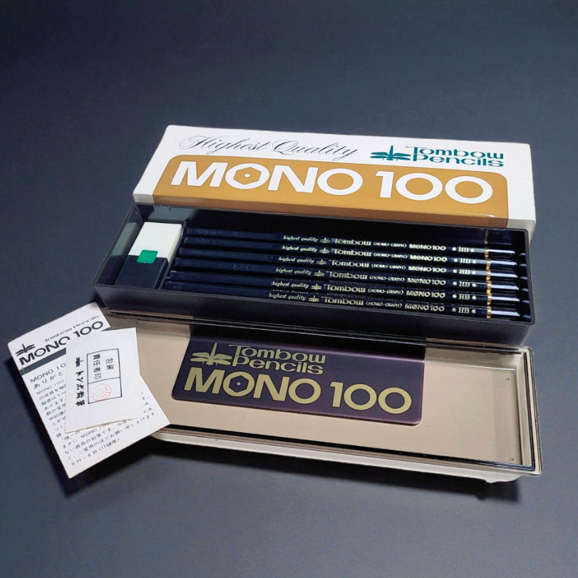 1977 Vintage  Pencil Tombow Mono 100 Gen