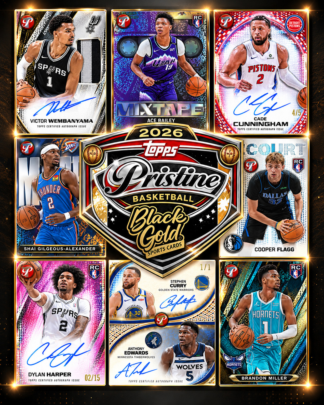 #001 - 2025-26 Pristine BASKETBALL HOBBY