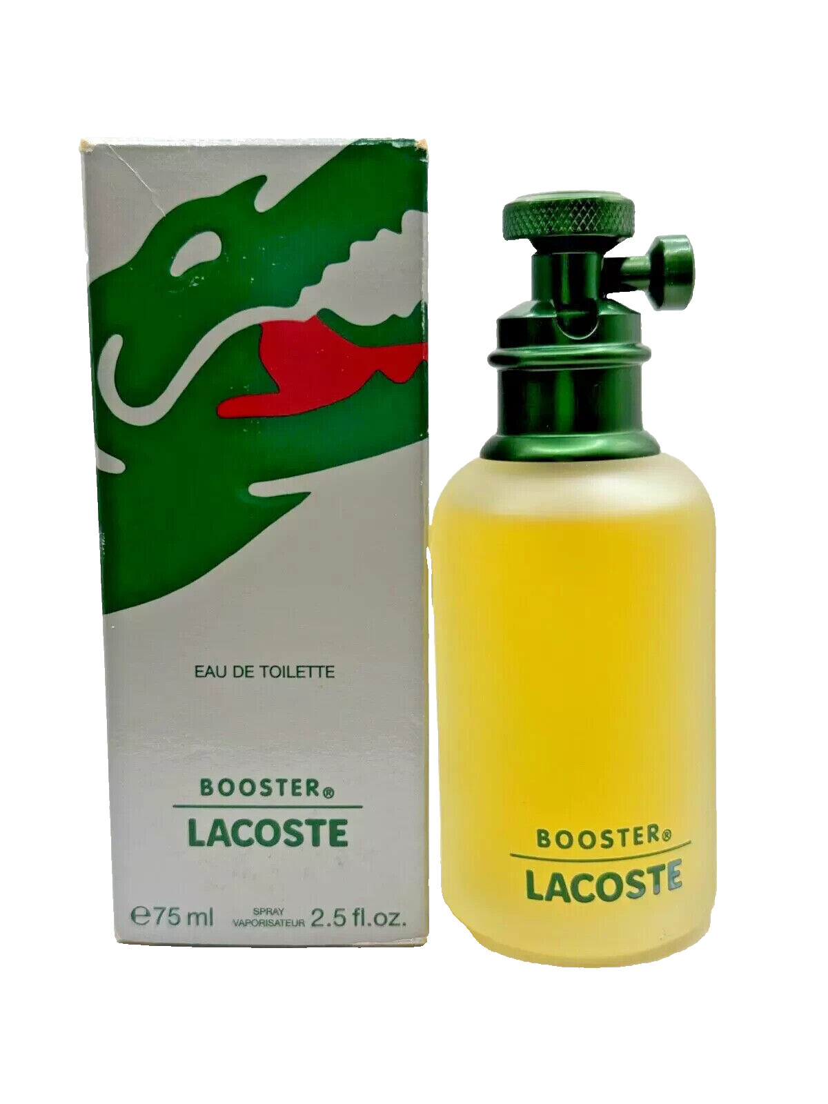 BOOSTER BY LACOSTE 75ML EDT SPRAY (NEW WITH BOX) BOOSTER BY LACOSTE 75ML EDT SPRAY (NEW WITH BOX)