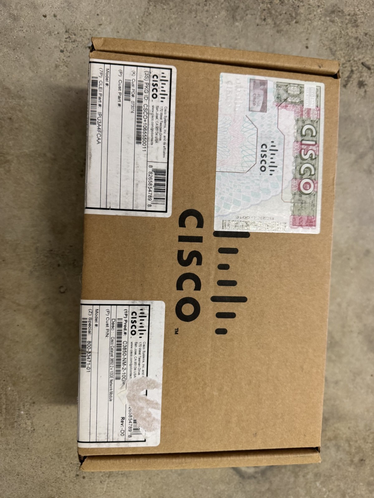 Cisco C3850-NM-2-10G Cisco C3850-NM-2-10G