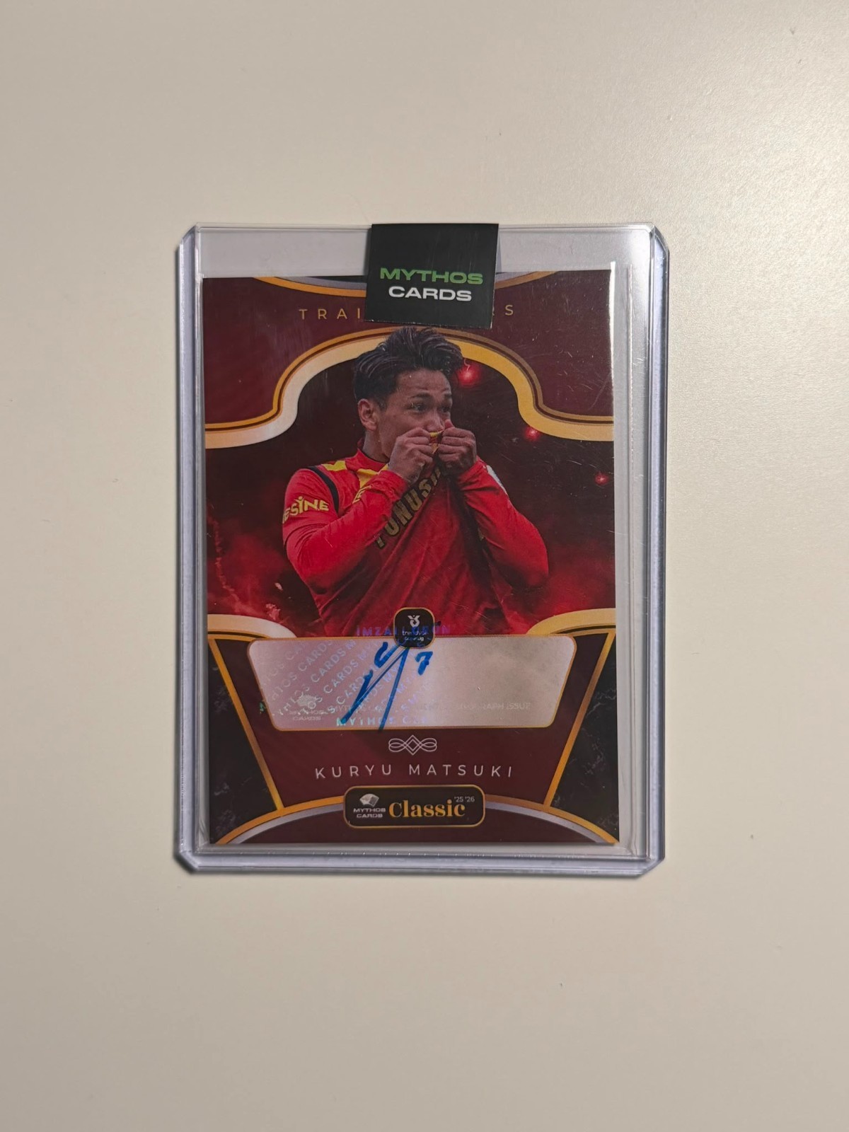 Mythos Cards Kuryu Matsuki Autograph /5 Japan Goztepe Southampton Mythos Cards Kuryu Matsuki Autograph /5 Japan Goztepe Southampton