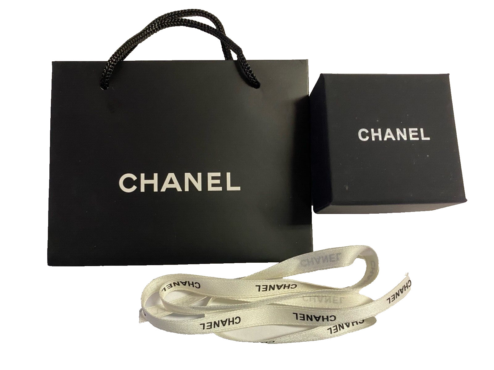 CHANEL Empty Large Earrings Complete Gift Box Set 3.60