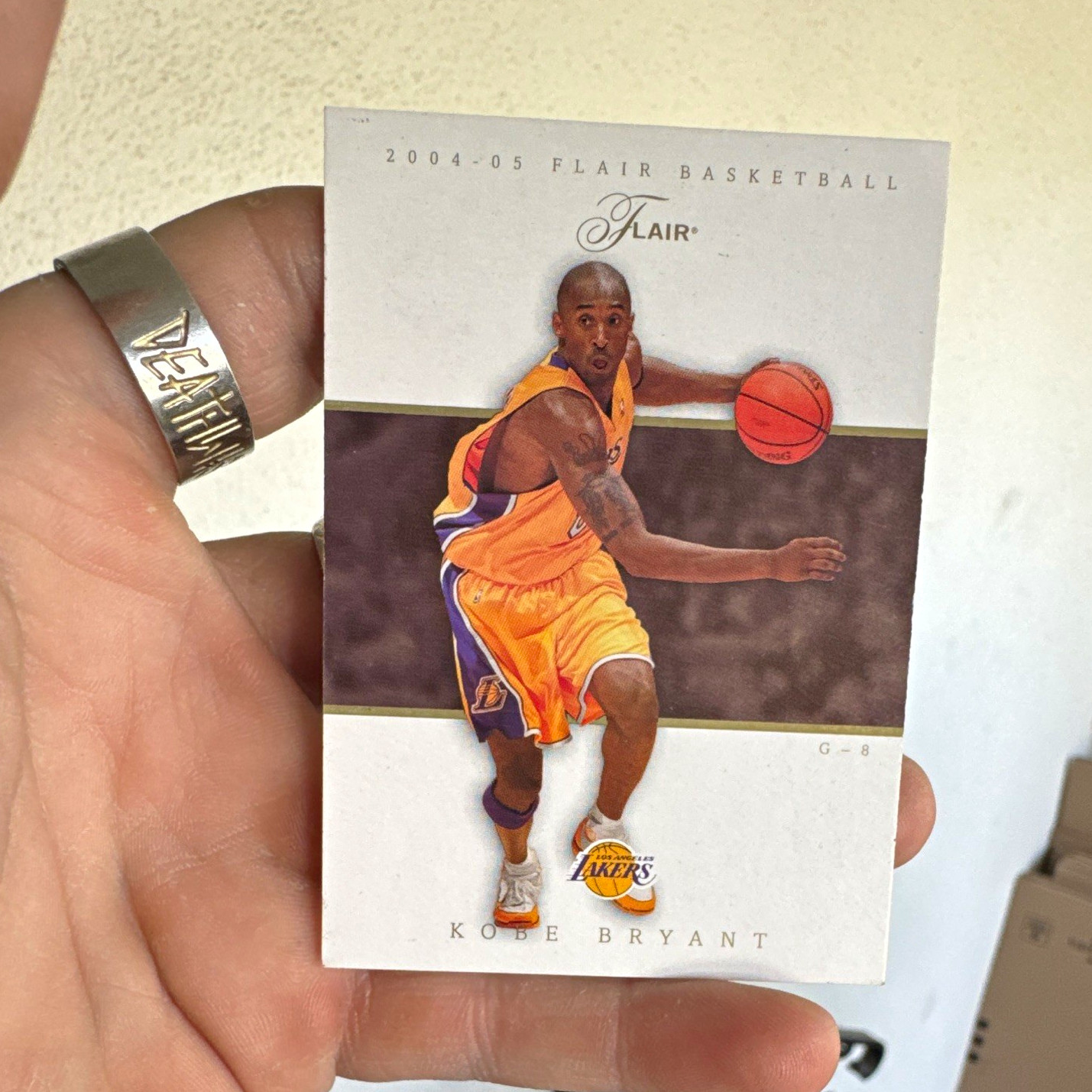 Fleer/SkyBox 2004-05 Flair Kobe Bryant #53 Los Angeles Lakers Base Set Fleer/SkyBox 2004-05 Flair Kobe Bryant #53 Los Angeles Lakers Base Set