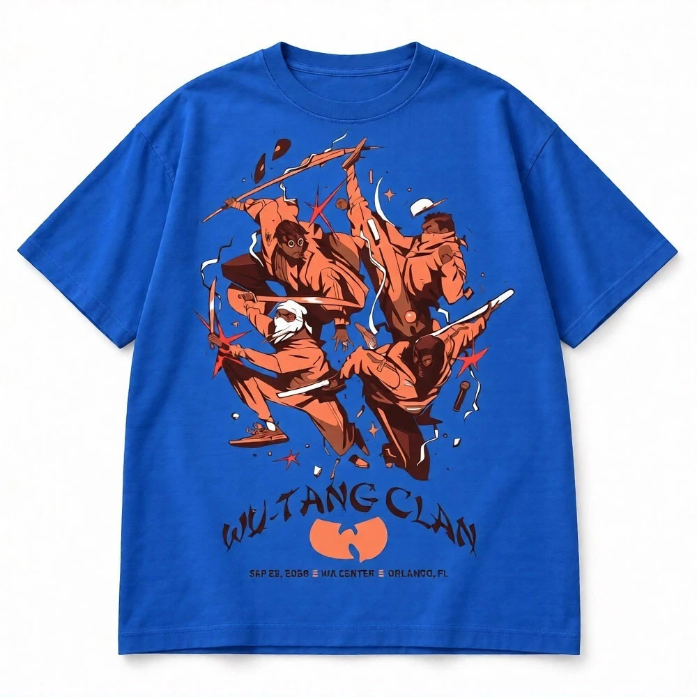 Hot New Wu Tang Clan Final Chamber Tour 2026 Royal Kia Center Concert T Shirt