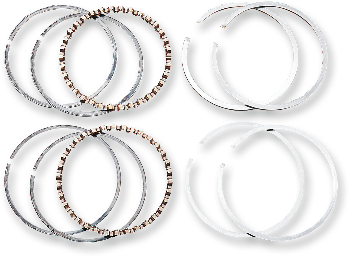 Hastings 6164 Piston Rings 3.498in Standard Evolution Big Twin Harley-Davidson