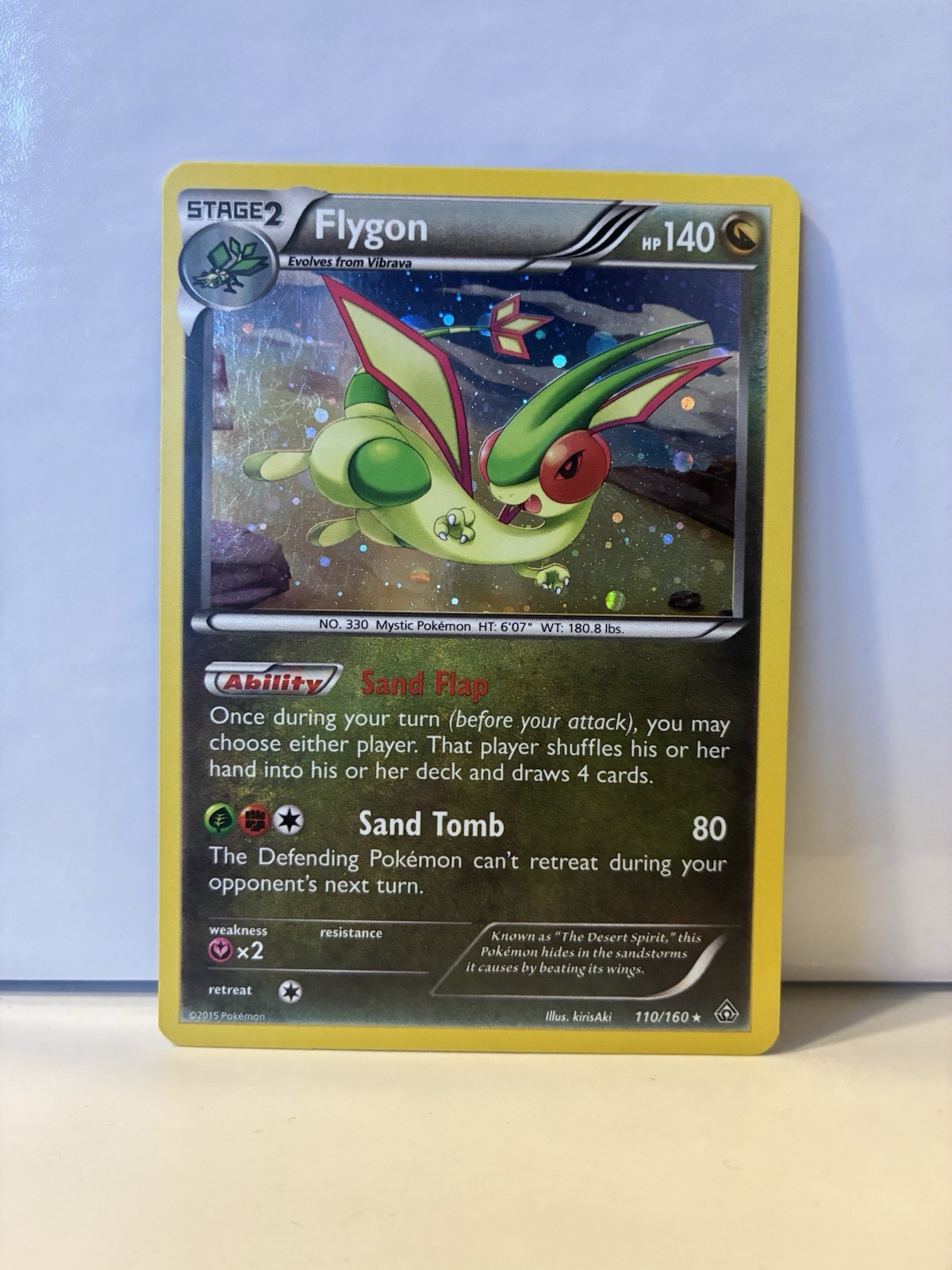 Flygon 110/160 Cosmos Holo Blister Exclusives 2015 LP