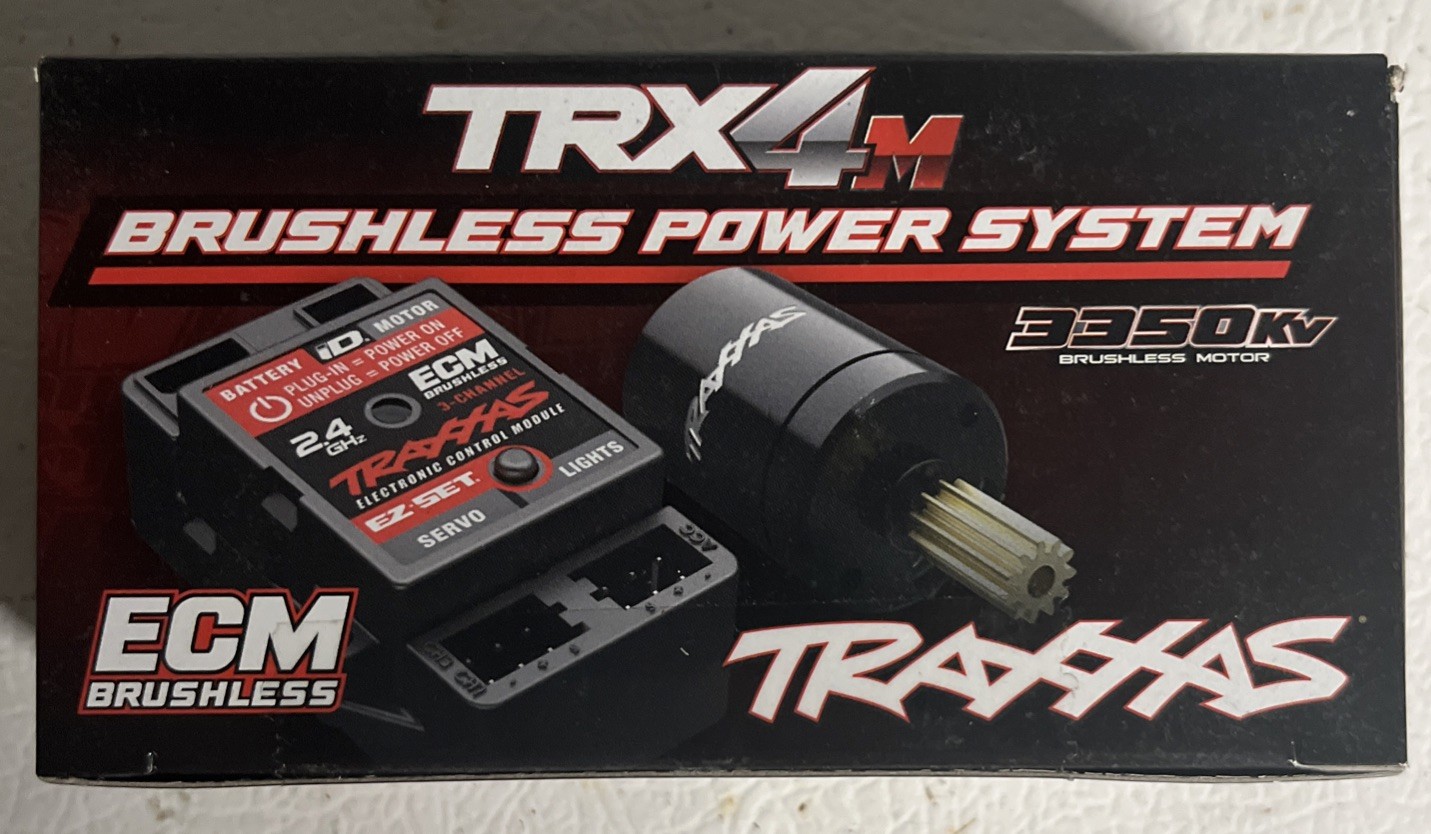 Traxxas TRX-4M Brushless Power System Combo Waterproof w/3350kv Motor TRA6250 Traxxas TRX-4M Brushless Power System Combo Waterproof w/3350kv Motor TRA6250
